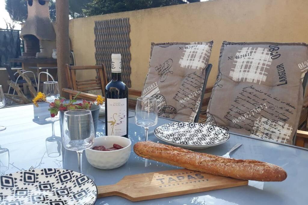 Villa 3 Etoiles Pres Des Plages, Parking, Wifi, Clim Sauvian Zewnętrze zdjęcie